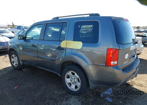 2013 Honda Pilot Lx z USA, uszkodzony, nr VIN 5FNYF3H23DB014071